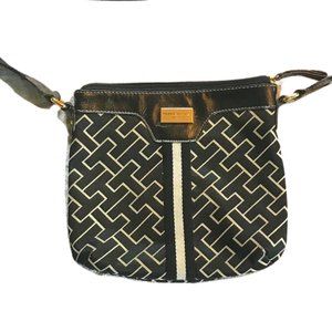 Tommy Hilfiger Crossbody Purse Black and White
